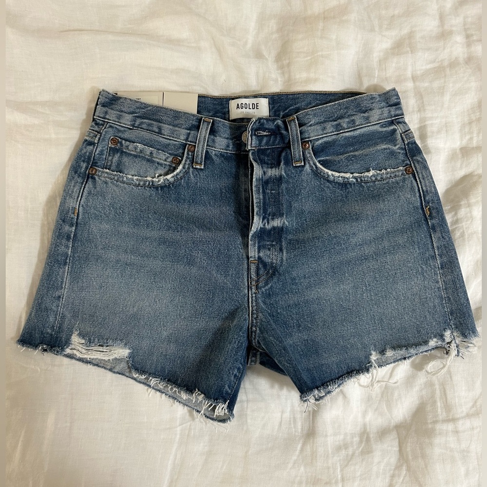 Agolde Parker Long Shorts